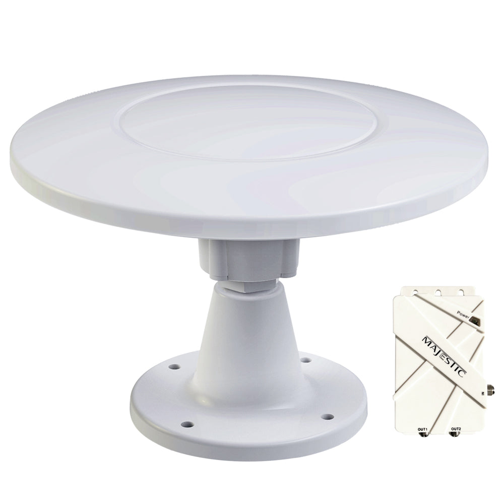 Majestic UFO X Ultra High Gain 30dB Digital TV Antenna - 12V OutdoorUp