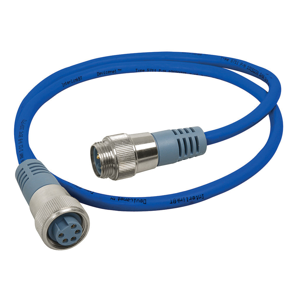 Maretron Mini Double Ended Cordset - Male to Female - 0.5M - Blue OutdoorUp