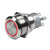 Marinco Push-Button Switch - 12V Momentary (On)/Off - Red LED OutdoorUp