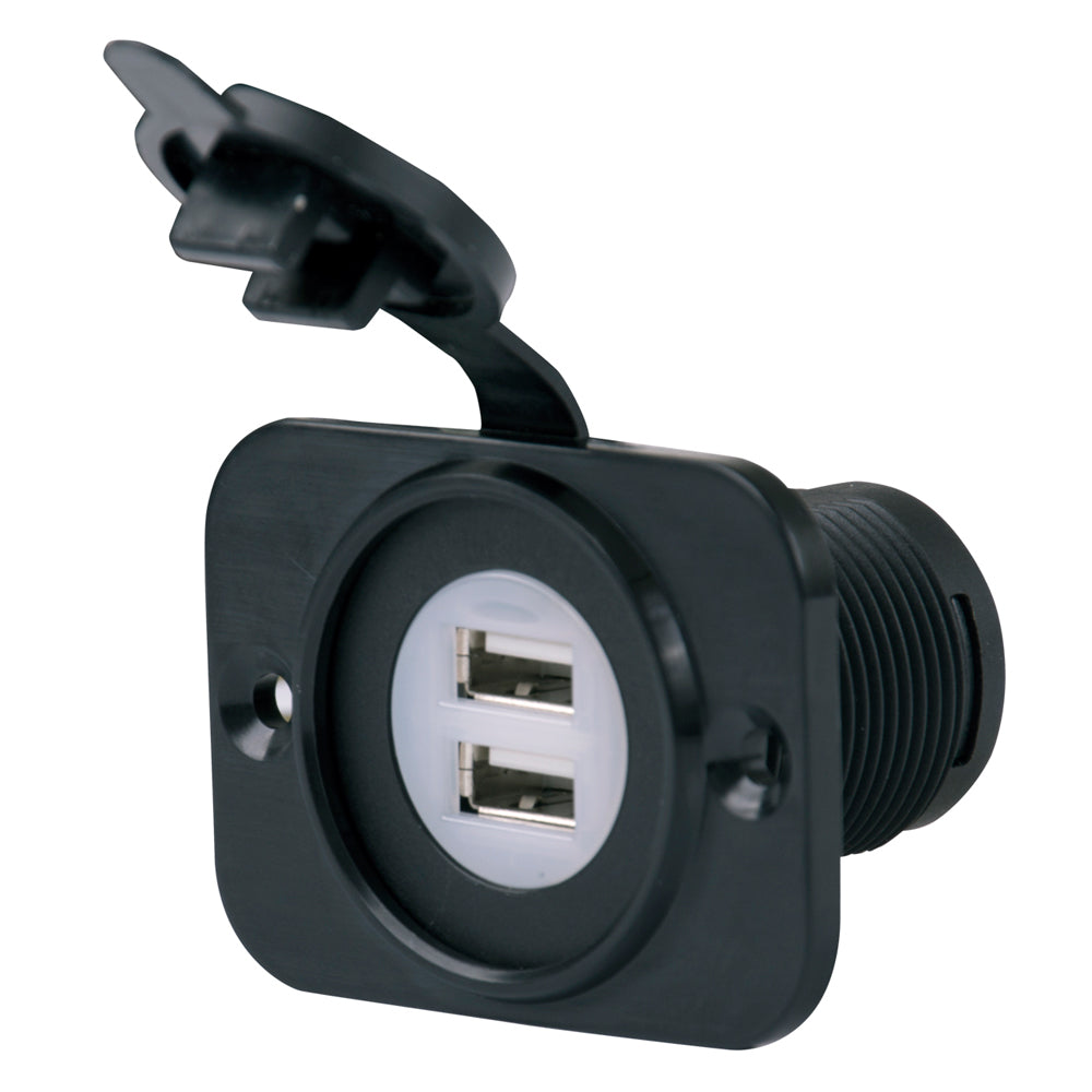 Marinco SeaLink Deluxe Dual USB Charger Receptacle OutdoorUp