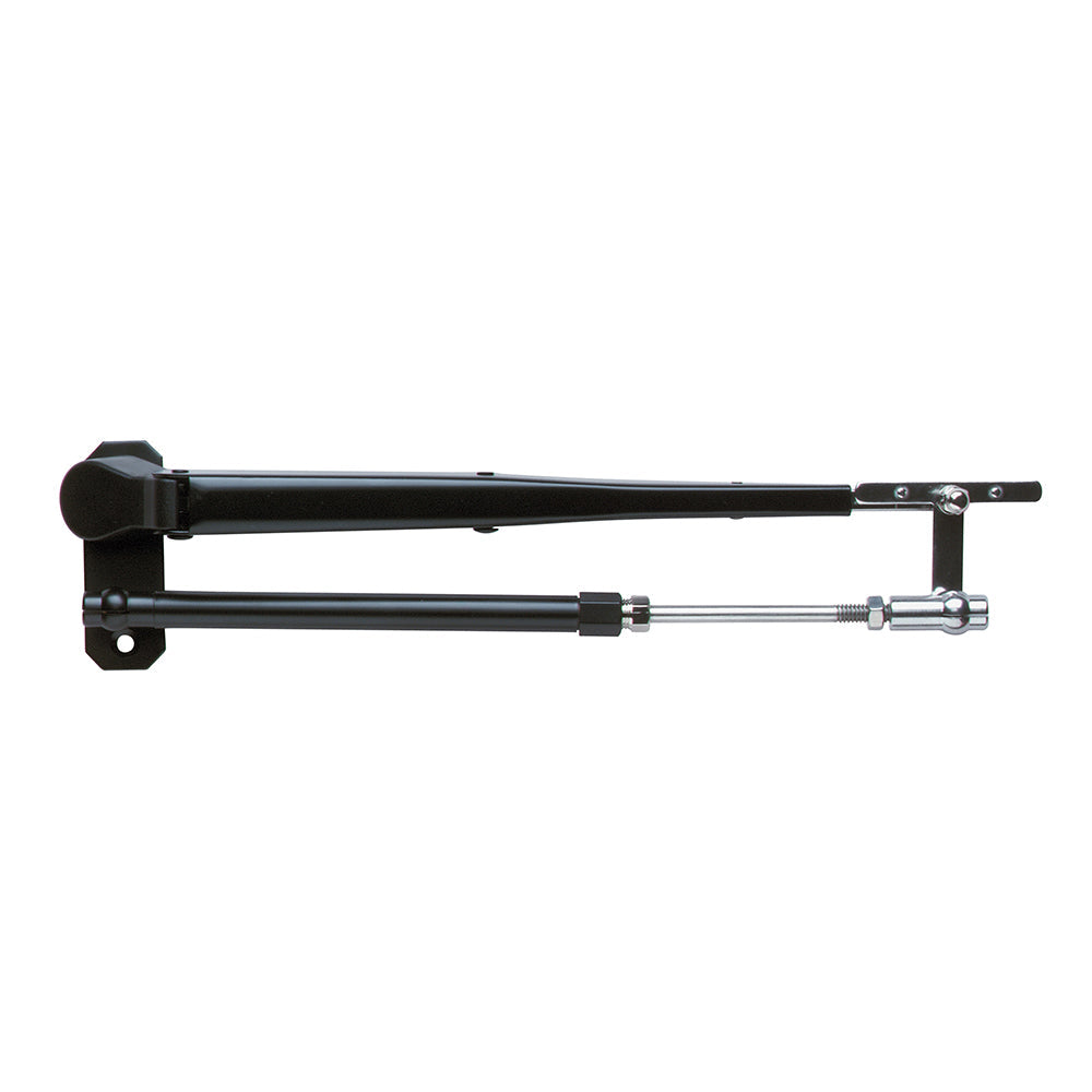 Marinco Wiper Arm, Deluxe Black Stainless Steel Pantographic - 12"-17" Adjustable OutdoorUp