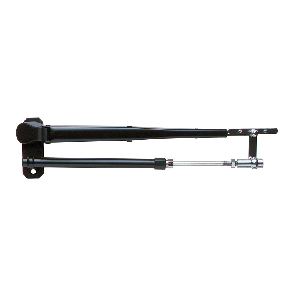 Marinco Wiper Arm Deluxe Black Stainless Steel Pantographic - 17"-22" Adjustable OutdoorUp