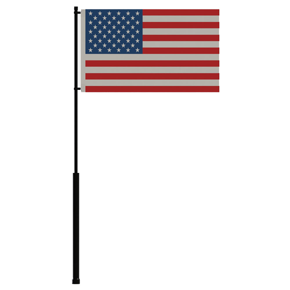 Mate Series Flag Pole - 36" w/USA Flag OutdoorUp