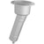 Mate Series Plastic 15 Rod  Cup Holder - Drain - Round Top - White OutdoorUp