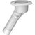 Mate Series Plastic 30 Rod  Cup Holder - Open - Oval Top - White OutdoorUp