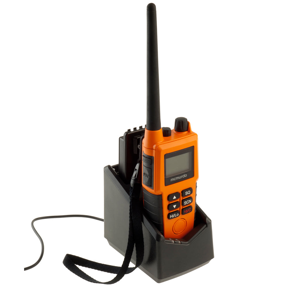 McMurdo R5 GMDSS VHF Handheld Radio - Pack A - Full Feature Option OutdoorUp