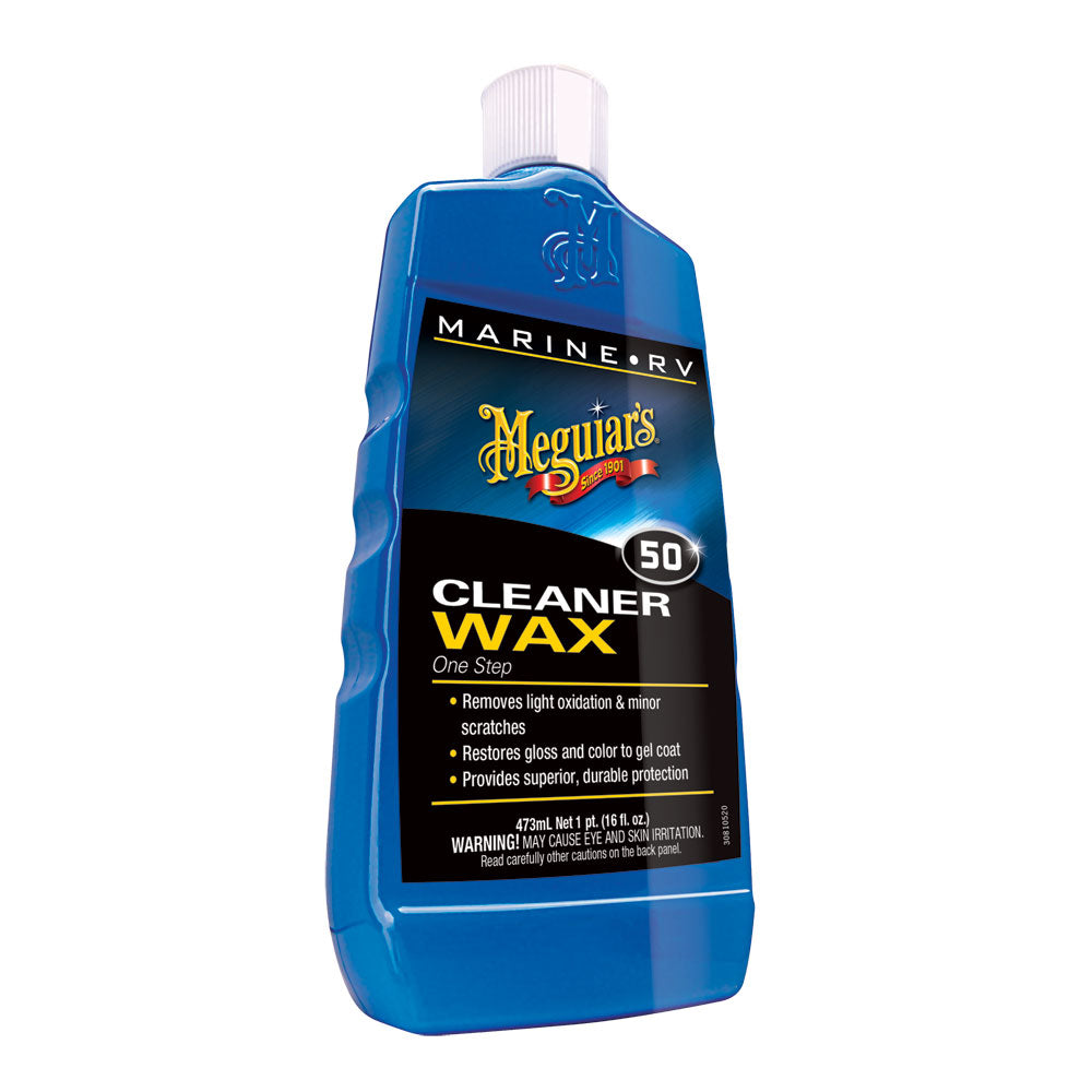 Meguiar's #50 Boat/RV Cleaner Wax - Liquid 16oz OutdoorUp