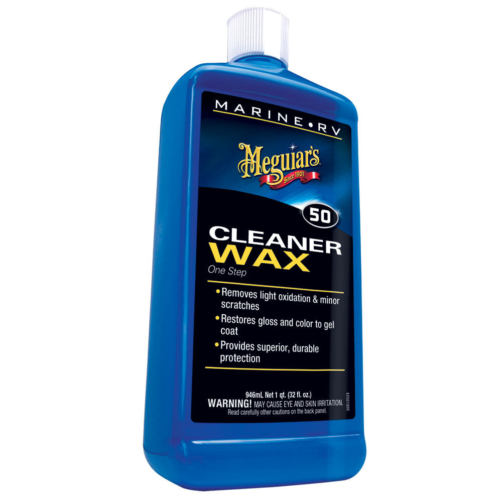 Meguiar's #50 Boat/RV Cleaner Wax - Liquid 32oz OutdoorUp