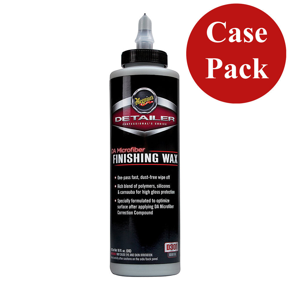 Meguiars DA Microfiber Finishing Wax - 16oz *Case of 6* OutdoorUp