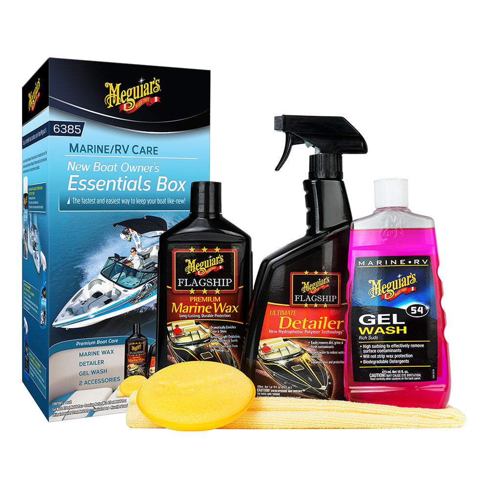 Meguiars New Boat Owners Essentials Kit OutdoorUp