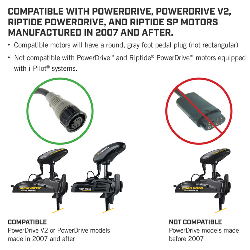 Minn Kota PowerDrive Foot Pedal - ACC Corded OutdoorUp