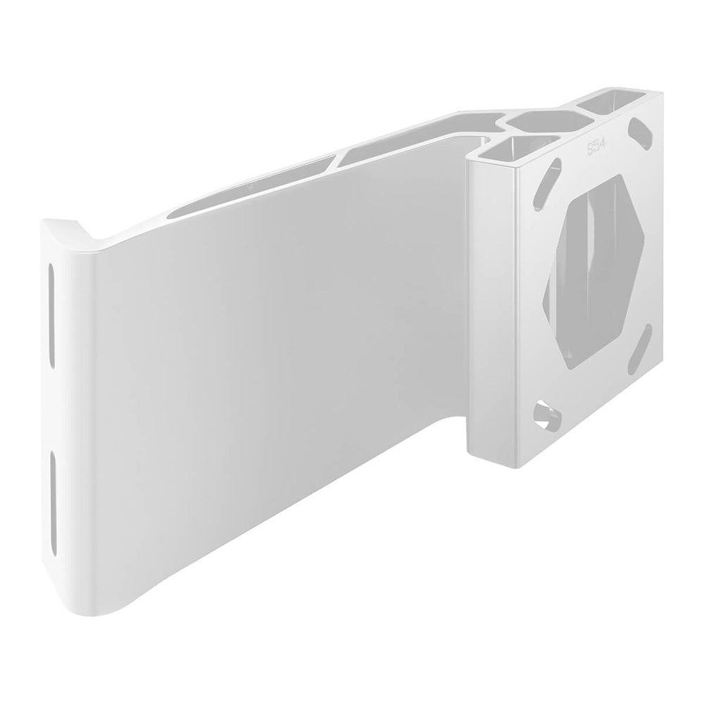 Minn Kota Raptor Jack Plate Adapter Bracket - 4" S54 White OutdoorUp