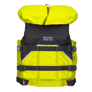 Mustang Canyon V Foam Vest - Universal Youth - Yellow/Black OutdoorUp