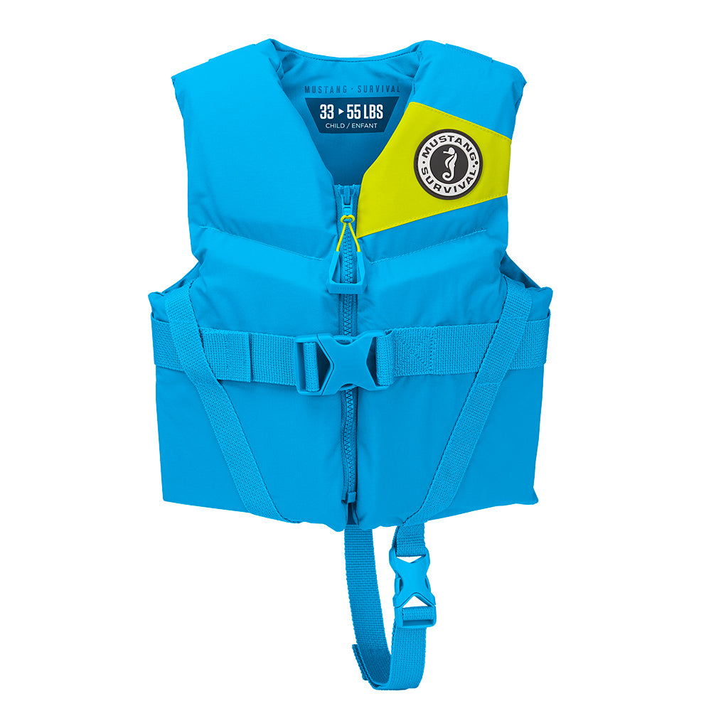Mustang Child REV Foam Vest - Blue - Child OutdoorUp