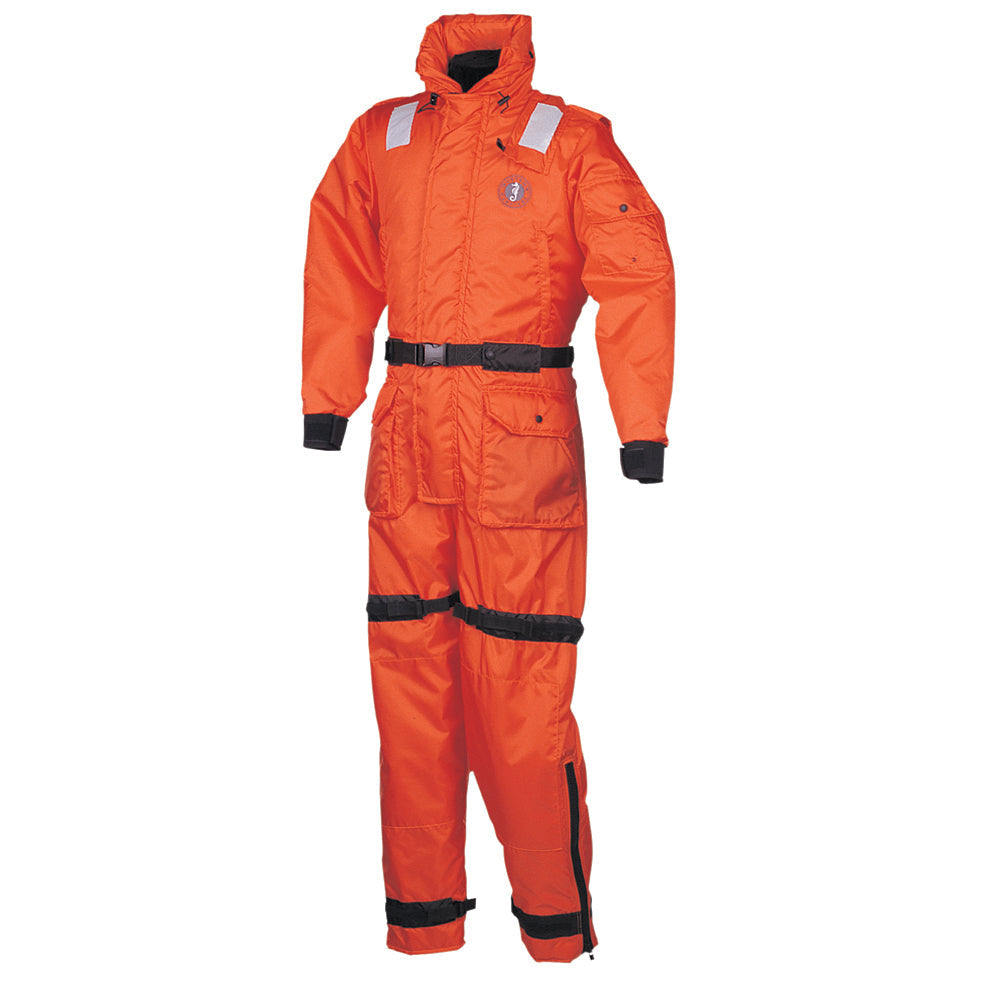 Mustang Deluxe Anti-Exposure Coverall  Work Suit - Orange - Small OutdoorUp