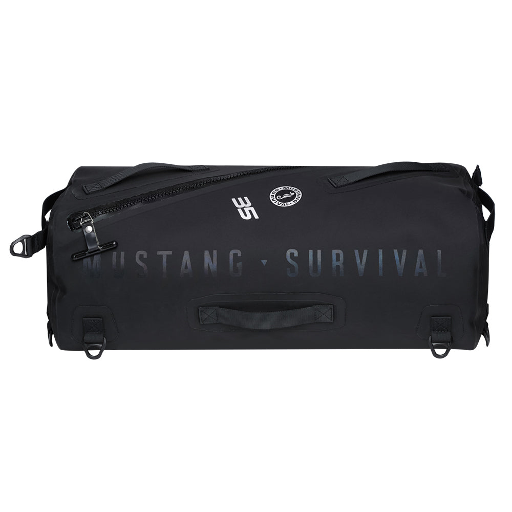 Mustang Greenwater 35L Submersible Deck Bag - Black OutdoorUp