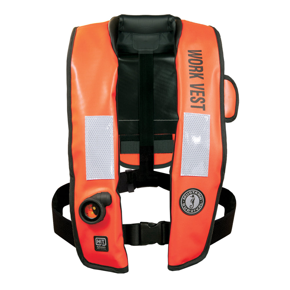 Mustang HIT Inflatable Work Vest - Orange - Automatic/Manual OutdoorUp