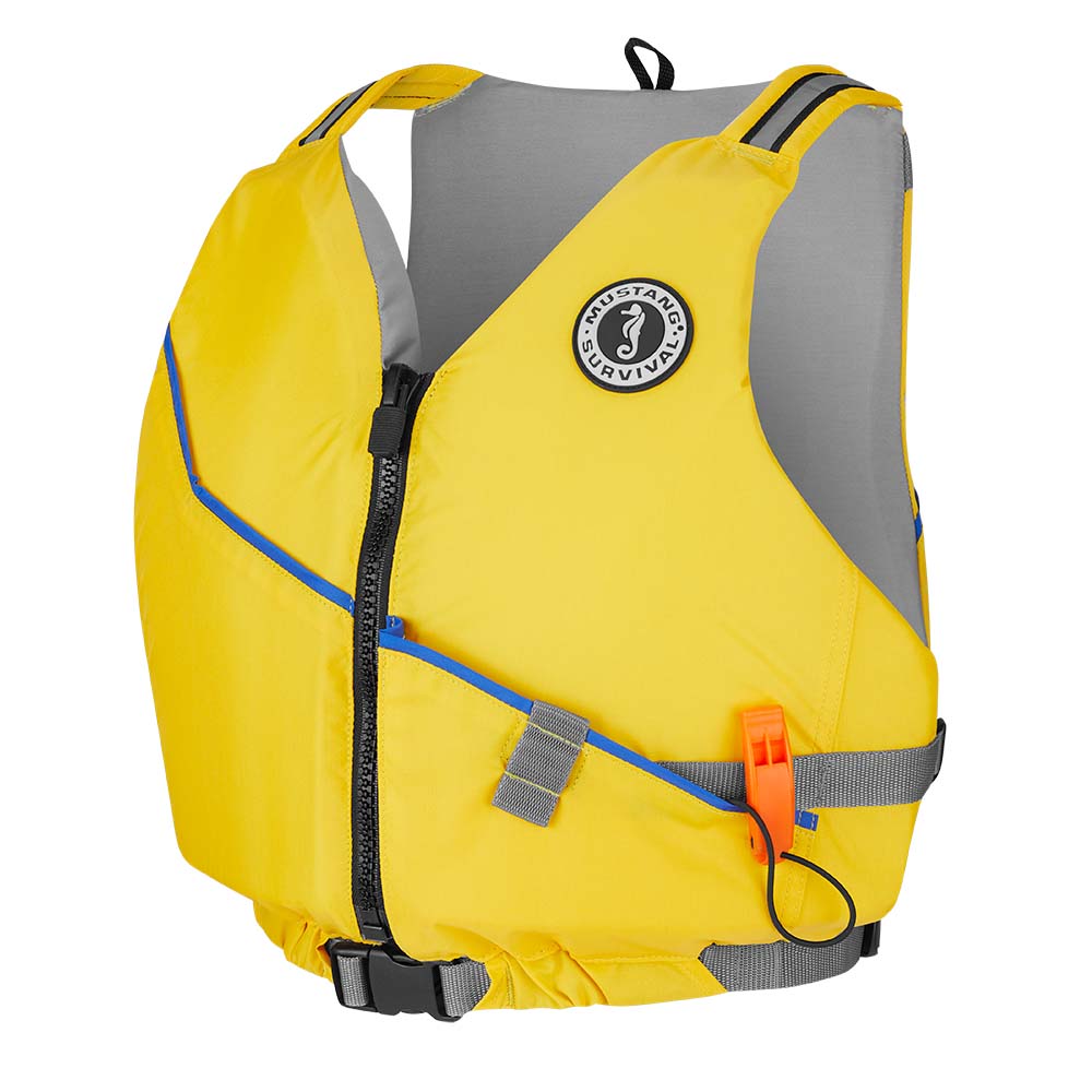 Mustang Journey Foam Vest - Yellow - Medium/Large OutdoorUp