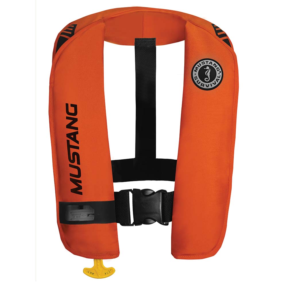 Mustang MIT 100 Inflatable PFD - Orange/Black - Automatic/Manual OutdoorUp