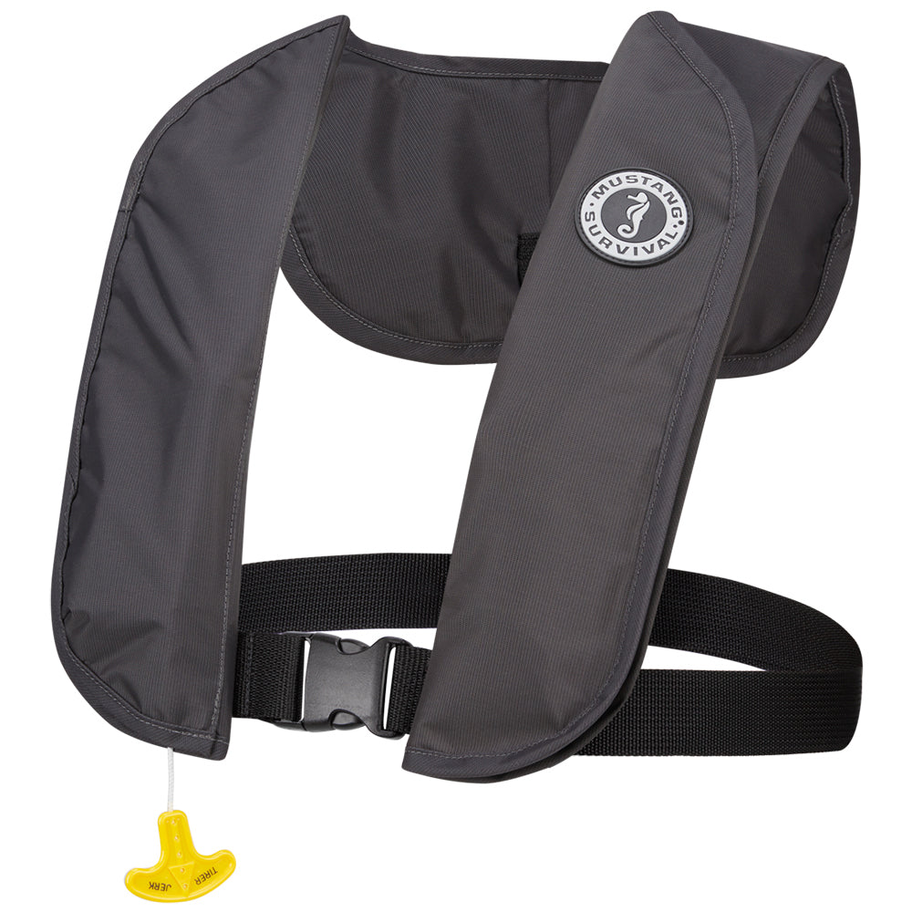 Mustang MIT 70 Inflatable PFD - Admiral Grey - Automatic/Manual OutdoorUp