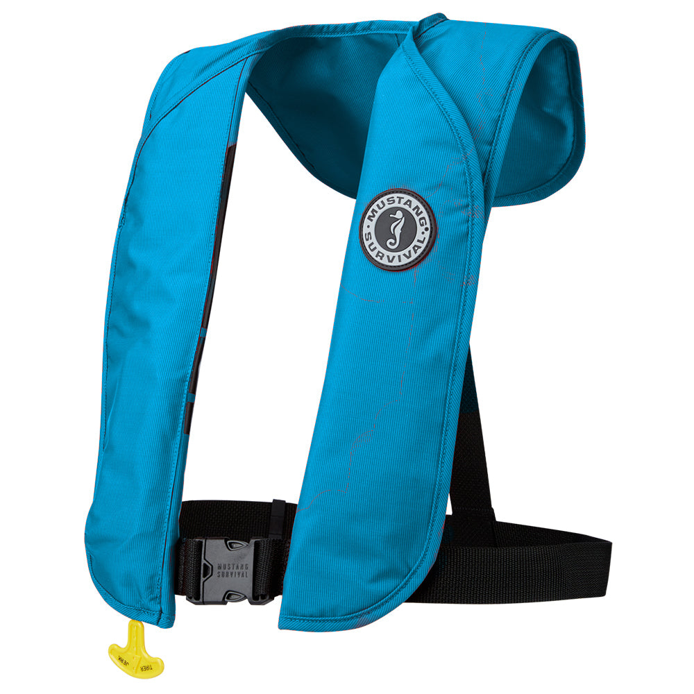 Mustang MIT 70 Inflatable PFD - Azure Blue - Automatic/Manual OutdoorUp