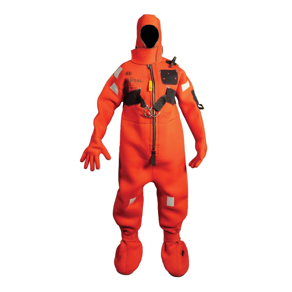Mustang Neoprene Cold Water Immersion Suit w/Harness - Red - Adult Universal OutdoorUp