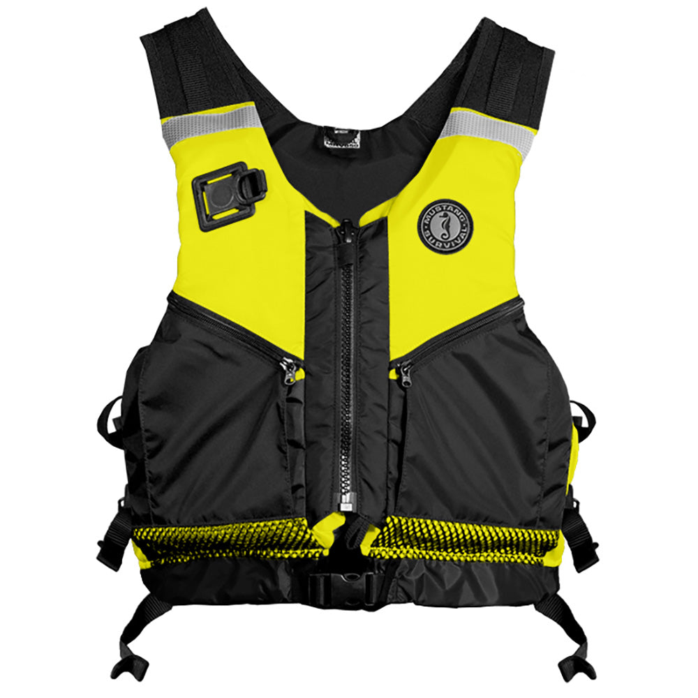 Mustang Operations Support Water Rescue Vest - Fluorescent Yellow/Green/Black - Medium/Large OutdoorUp
