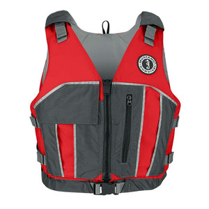 Mustang Reflex Foam Vest - Red/Grey - Medium/Large OutdoorUp