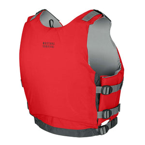 Mustang Reflex Foam Vest - Red/Grey - Medium/Large OutdoorUp