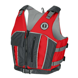 Mustang Reflex Foam Vest - Red/Grey - XL/XXL OutdoorUp