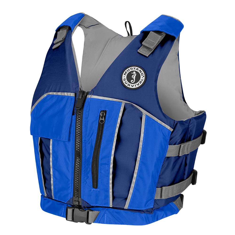 Mustang Reflex Foam Vest - Royal Blue/Navy - Medium/Large OutdoorUp