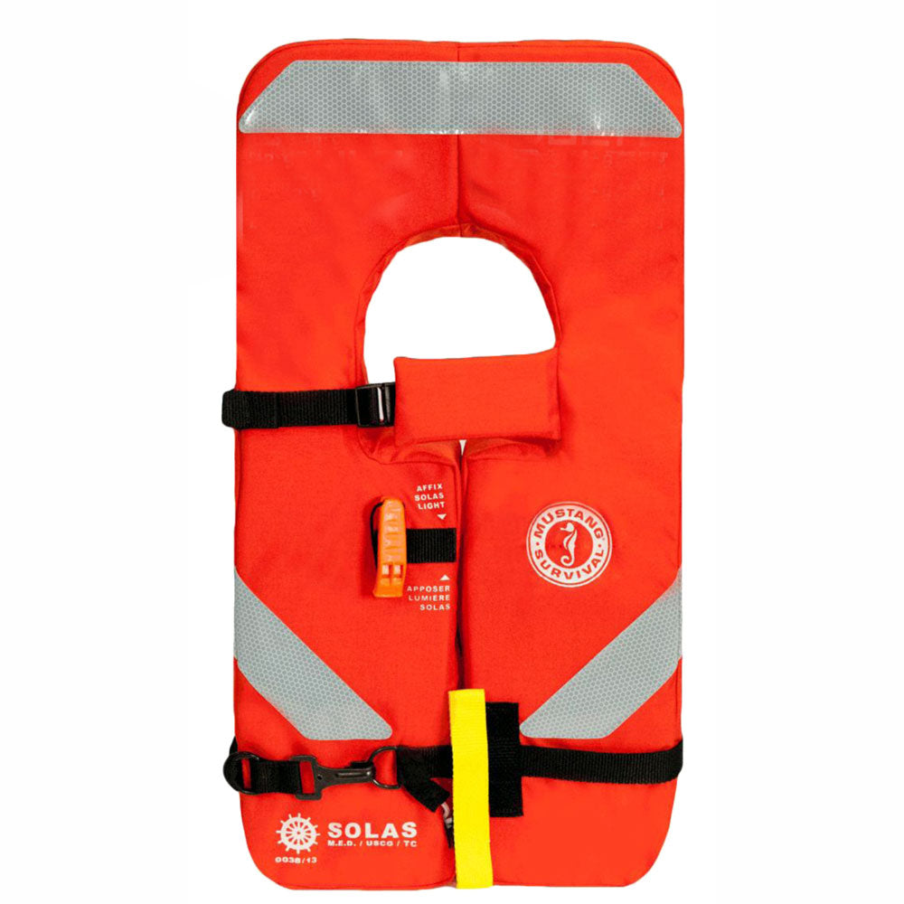 Mustang SOLAS Type 1 Adult Life Jacket - Orange OutdoorUp