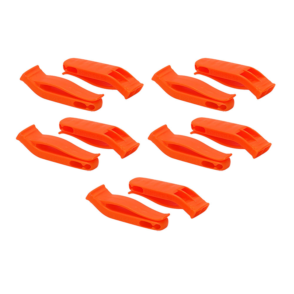 Mustang Signal Whistle - Orange *10-Pack OutdoorUp