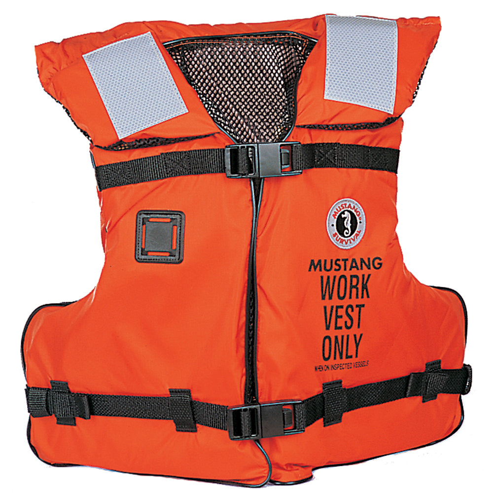 Mustang Type III/V Work Vest - Orange - Adult Universal OutdoorUp