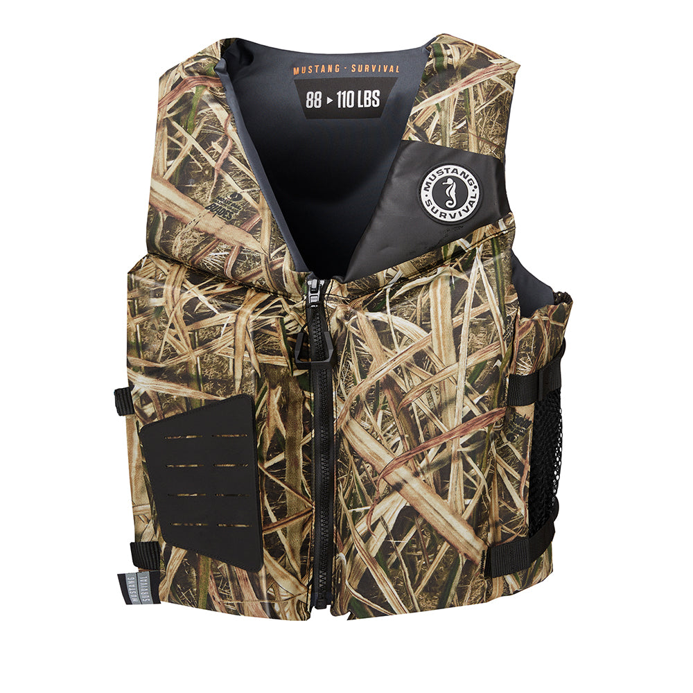 Mustang Young Adult REV Foam Vest - Mossy Oak Shadow Grass Blades - Universal OutdoorUp
