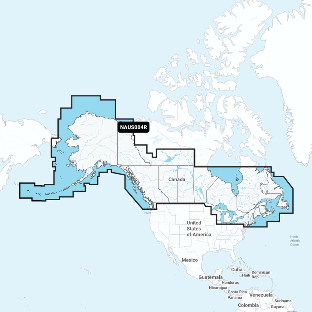 Navionics+ NAUS004R - Canada  Alaska OutdoorUp