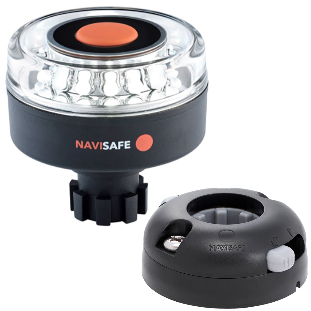 Navisafe Navilight 360 2NM w/Navibolt Base  Horizontal Mount - Black OutdoorUp