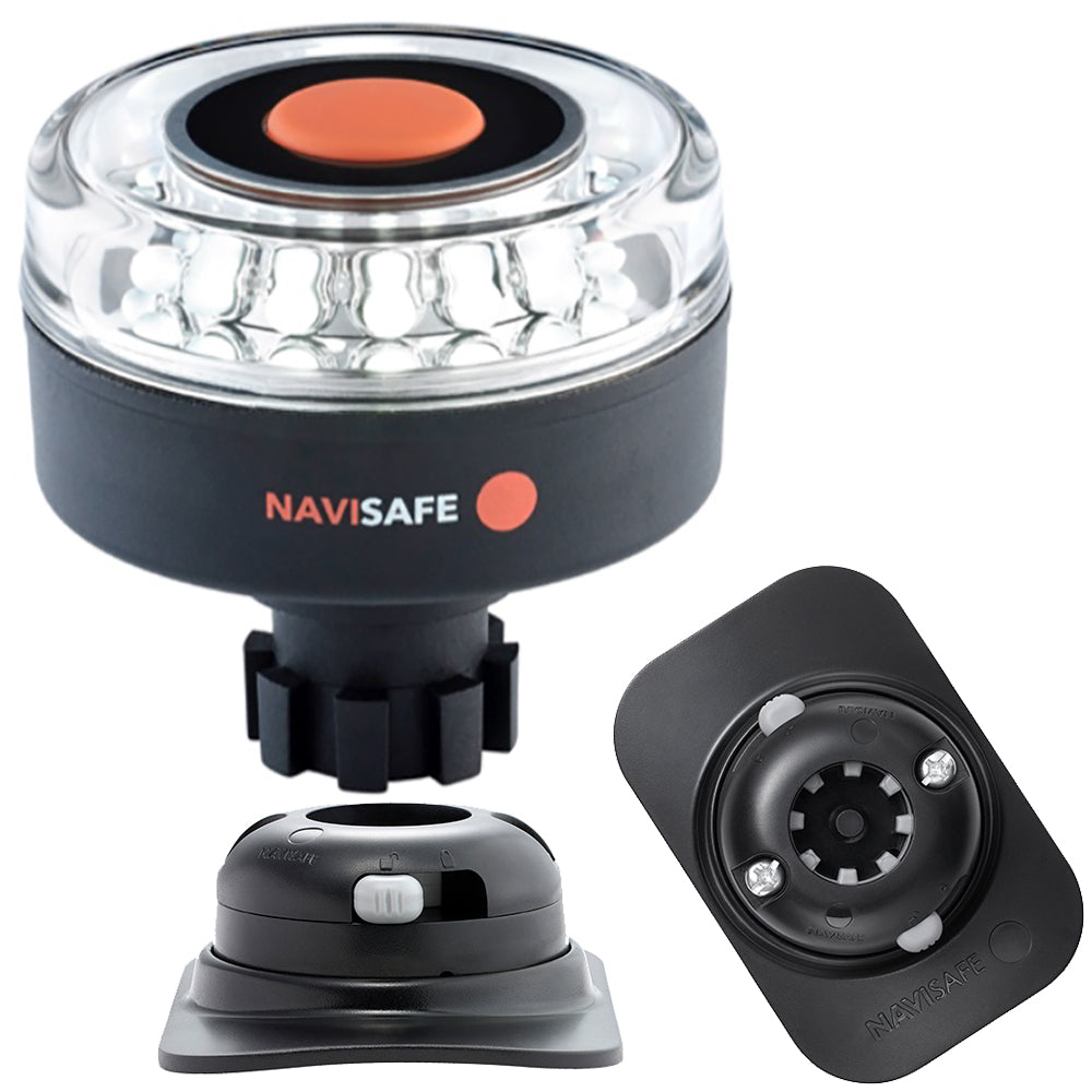 Navisafe Navilight 360 2NM w/Navibolt Base  RIB Mount - Black OutdoorUp