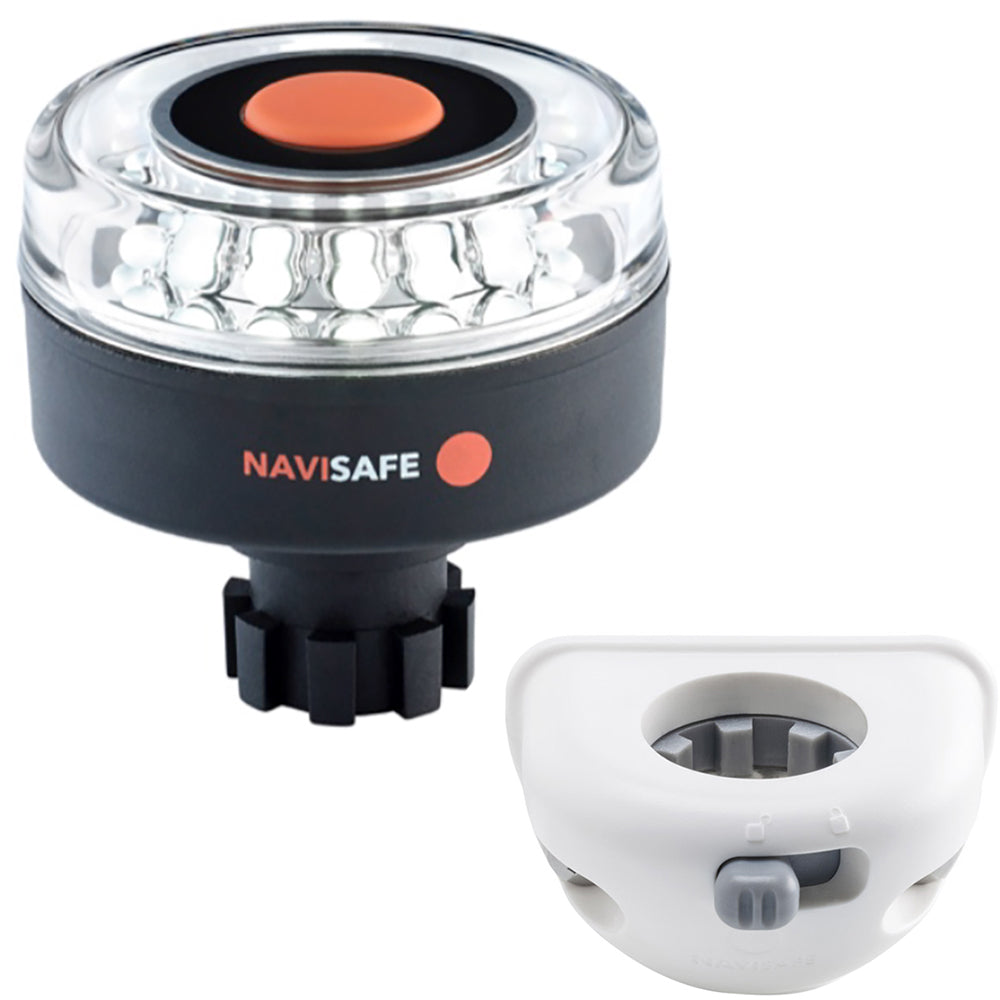 Navisafe Navilight 360 2NM w/Navibolt Base  Vertical Mount - White OutdoorUp