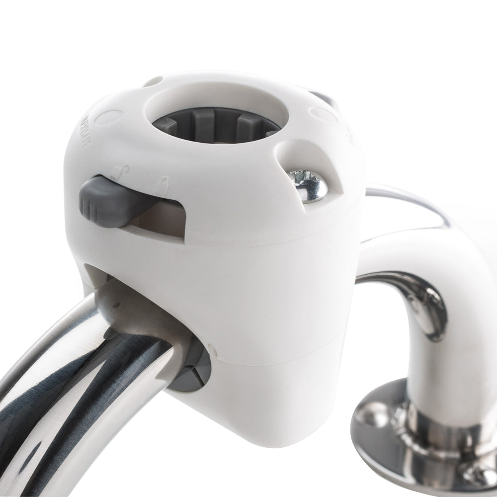 Navisafe Navimount Rail Mount White w/Screws OutdoorUp