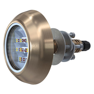 OceanLED Explore E7 Thru Hull - 10 Degree Angle - RGBW Colors DMX OutdoorUp