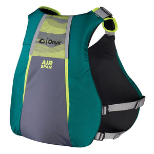 Onyx Airspan Angler Life Jacket - XL/2X - Green OutdoorUp