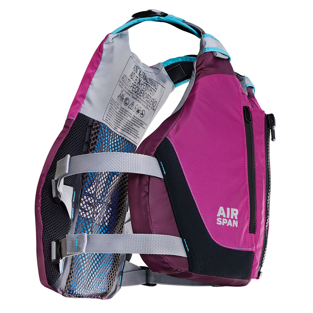 Onyx Airspan Breeze Life Jacket - XL/2X - Purple OutdoorUp