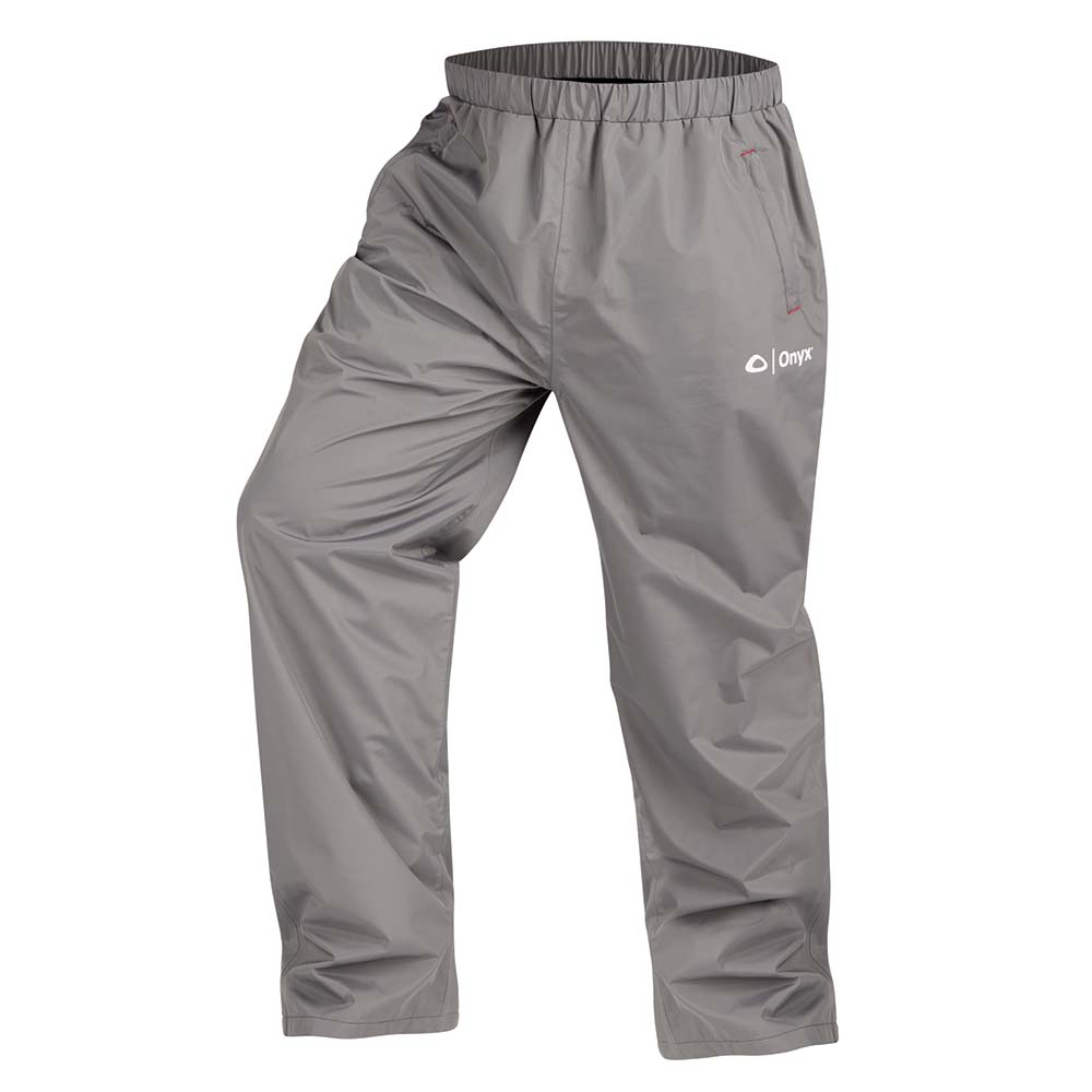 Onyx Essential Rain Pant - Large - Grey OutdoorUp