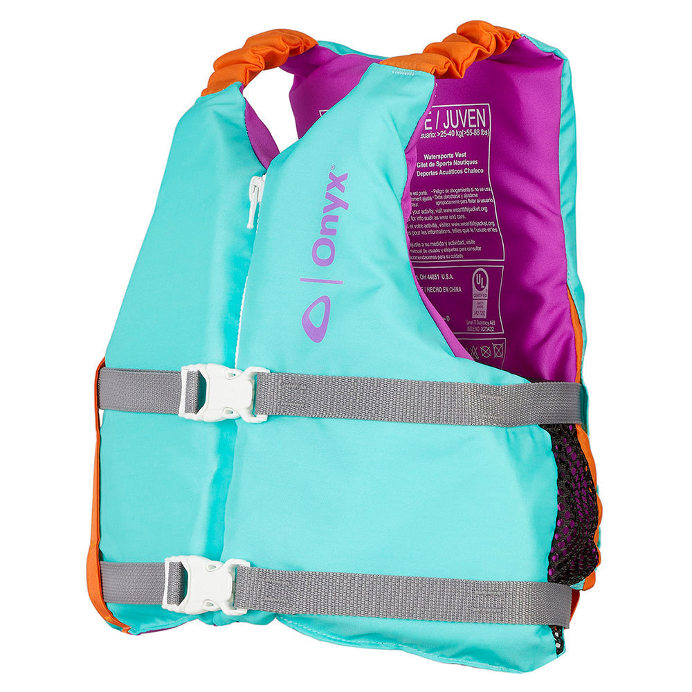 Onyx Youth Universal Paddle Vest - Aqua OutdoorUp