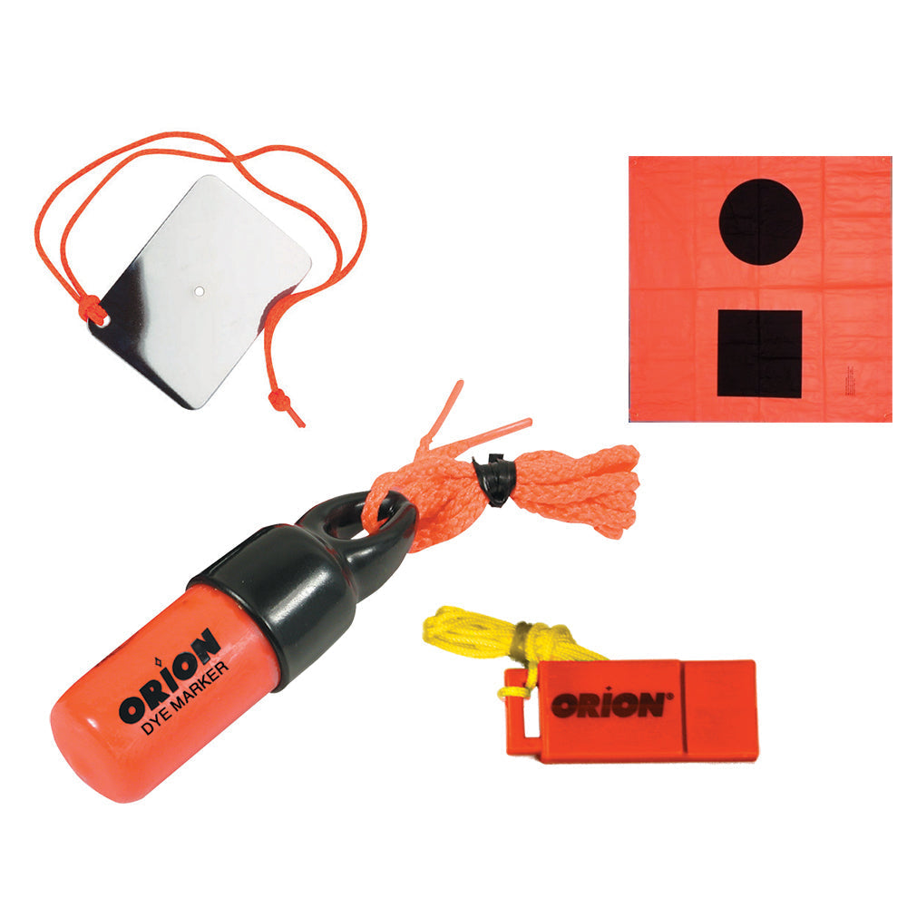 Orion Signaling Kit - Flag, Mirror, Dye Marker  Whistle OutdoorUp