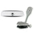 PTM Edge Mirror/Bracket Kit w/VR-140 Elite Mirror  ZXR-300 (Silver) OutdoorUp