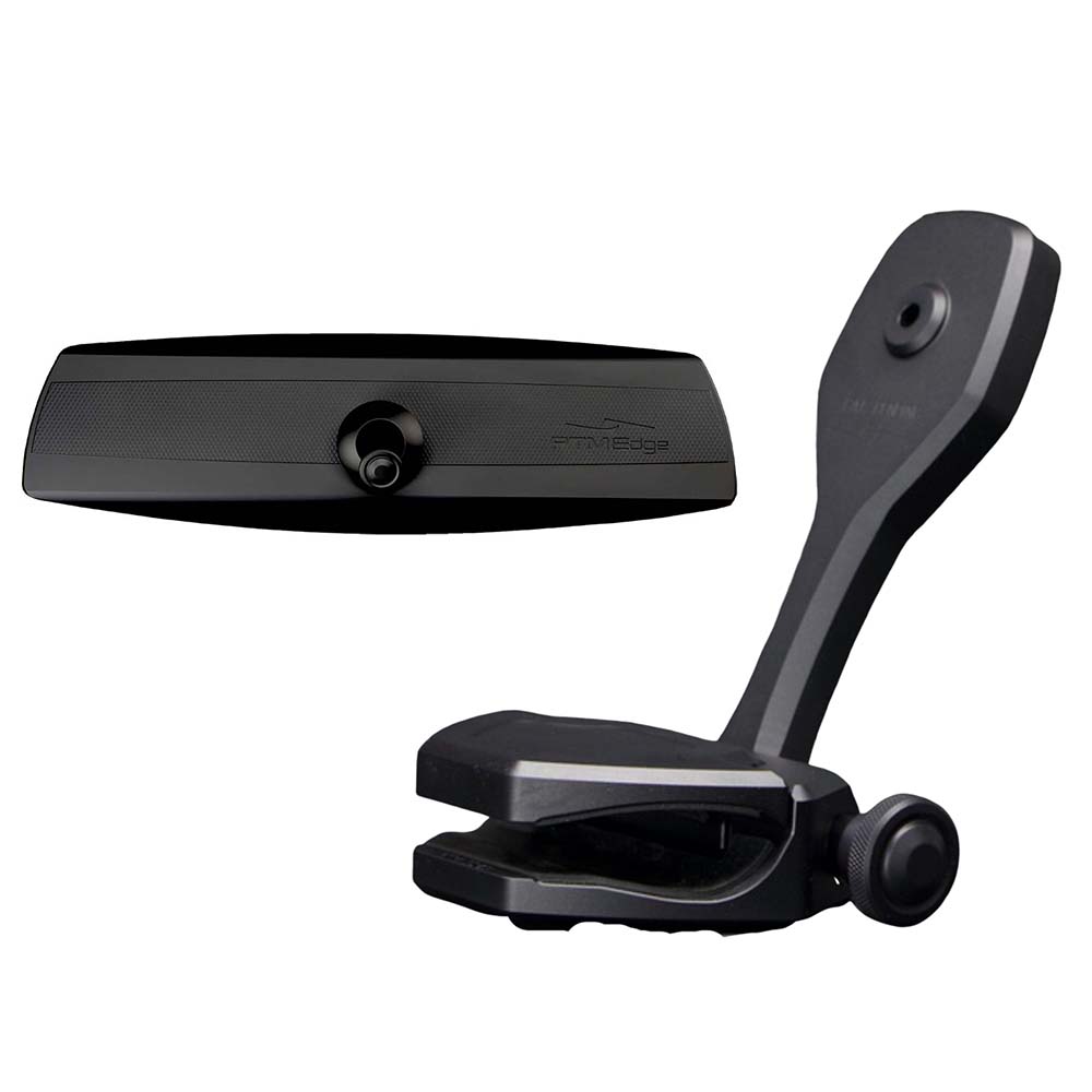 PTM Edge Mirror/Bracket Kit w/VR-140 Elite Mirror  ZXR-320 (Black) OutdoorUp