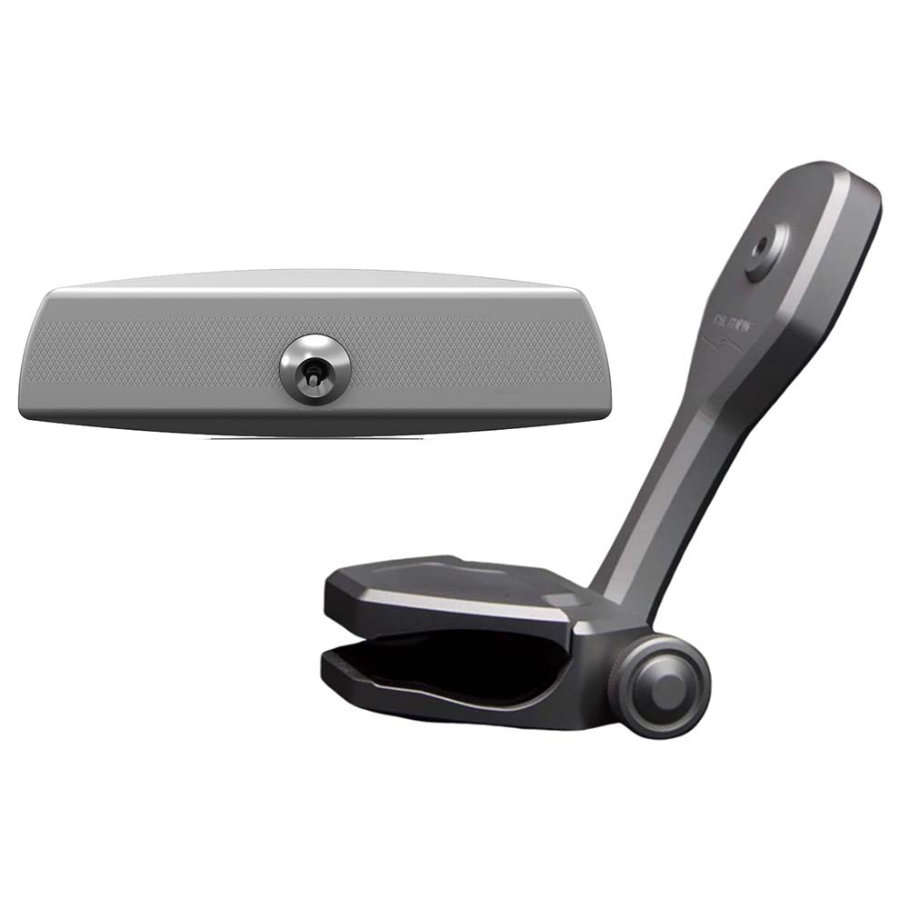 PTM Edge Mirror/Bracket Kit w/VR-140 Elite Mirror  ZXR-361 (Titanium Grey) OutdoorUp