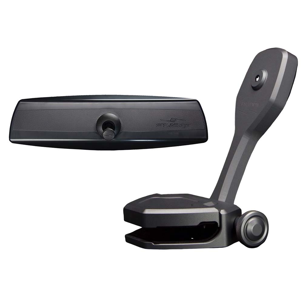 PTM Edge Mirror/Bracket Kit w/VR-140 PRO Mirror  ZXR-360 (Titanium Grey) OutdoorUp